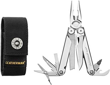 LEATHERMAN, Curl Multitool, Stainless Steel Everyday Tool, with Nylon Sheath