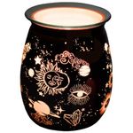Cello Celestial Copper Electric Melt Burner - Wax Melt & Oil Burner. New Home Gifts, Home Decor, Room Decor, Bedroom Accessories & Office Accessories. Electric Diffuser With Halogen Light Bulb.