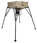 Wildgame Innovations HM-600D Flat Box Feeder Heavy Metal, 600 Pound