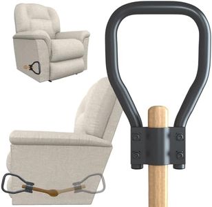 Oversized Recliner Lever Extender, Ergonomic Padded Design, Secure Fit for Wood Handles, Easy Install