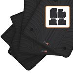 Travall Mats Compatible With Kia Soul 2013-2016 TRM1048R - Vehicle-Specific Full Set of Rubber Car Floor Mats