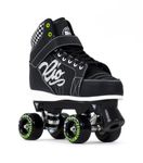 Rio Roller Mayhem II Quad Skates for Children and Adults, Stylish Unisex Roller Skates with Lace & Hook & Loop Fastening, Comfortable Supportive Design with Exclusive Wheels for Indoor and Outdoor Use