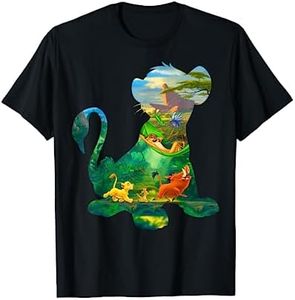 Disney The Lion King Simba Silhouette Timon Pumbaa Zazu T-Shirt