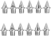 Bolt Set of 12 Steel Spike Shoes Nails for All Sports Spike Shoes