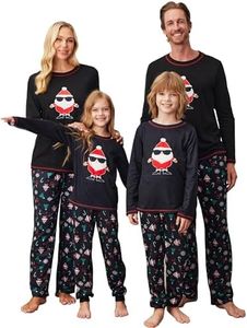 Ekouaer Christmas Pajamas Pajamas Sets Matching Family Christmas Pajamas Set Holidays Loungewear