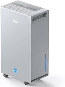 5000 Sq.Ft Energy Star Most Efficient 2024 Dehumidifier,DECIUU Max 100 Pint (Standard 70 Pint) Dehumidifier for Basement with Drain Hose,Intelligent Humidity Control for Home Bathroom Garage Bedroom