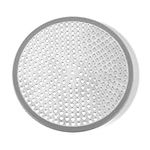 COMNICO Shower Drain Hair Catcher, 4.7 Inch Stainless Steel Metal Strong Durable Bathtub Drain Cover Protector Bathtub Catcher Filter Plug for Bathroom Kitchen