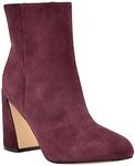 Nine West Womens Yast Ankle Boot, Wine 600, 6.5