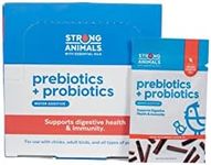 Strong Animals Prebiotics & Probiotics Everyday Health for Backyard flocks containing Cinnamon Essential Oils (30 Servings)