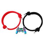 Aidi Couples Bracelets, Game Controller Friendship Bracelets, Magnetic Matching Best Friend Bracelets, Friendship Bracelets for Women (color)