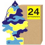 LITTLE TREES Air Fresheners Car Air Freshener. Hanging Tree Provides Long Lasting Scent for Auto or Home. Piña Colada, 24 Air Fresheners