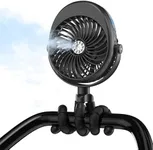 COMLIFE Misting Baby Stroller Fan, 
