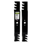 MaxPower 561532XB Commercial Mulching Blade Set for 42" Cut MTD/Cub Cadet/Troy-Bilt Mowers, Replaces OEM No. 942-0616, 742-0616, 942-04126 and Many Others