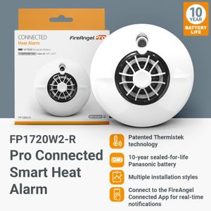 FireAngel Pro Smart Carbon Monoxide Alarm – Wireless CO Detector