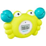 Aycorn Digital Baby Bath and Room Thermometer. Fast and Accurate Water Readings with LED Warning Alarm Ensures Your Child's Safety. Cute Floating Bathtub Toy Makes Perfect Bathtime Fun for Infants