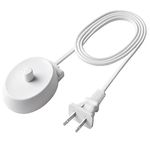 Toothbrush Charger for Braun Oral B Electric Toothbrush,Inductive Charging Base Model 3757 Portable Waterproof Power Cord