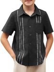 Arshiner Boys Button Down Shirt Lin
