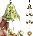 Wind Chimes, Wind Chimes for Garden, Chinese Lucky Metal Bell Wind Chimes Outdoor Indoor Home Decoration 40cm (Dragon)