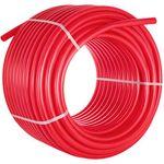 VEVOR Pex Pipe Tubing 1 Inch 300ft Pex Tubing Non-Barrier Radiant Water Plumbing Pipe Pex-B,1" Non-Barrier/300FT/Red