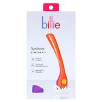 Billie Razors for Women Shave Kit – Women’s Razor + 2 x 5-Blade Razor Refills + Magnetic Holder – Sunburst