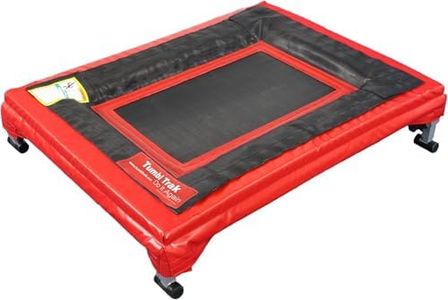 Tumbl Trak Mini Trak, Red, Small Mini Trampoline (MT-adj)