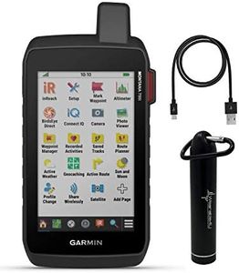 Wearable4U - Garmin Montana 750i Rugged GPS Touchscreen Navigator with inReach Technology and 8 Megapixel Camera with Included Ultimate E-Bank Bundle