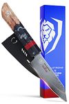 DALSTRONG Paring Knife - 3.75 inch - Firestorm Alpha Series - Premium 10Cr15CoMoV High-Carbon Steel - Traditional Japanese Wa Stabilized Wood & Resin Handle - Cooking Kitchen Chef Knife - w/Sheath