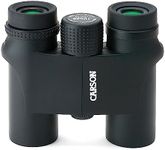 CARSON VP-025 10x25 VP Series Compact Waterproof and Fog-proof Binoculars, Black