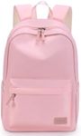 HOMIEE Lightweight Stylish Casual Backpack, Laptop Backpack Water-Resistant Daypack, Travel/School/Casual/Work Backpack (Pink)