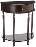 Frenchi Home Furnishing H-112 End Table/Side Table, Espresso Finish