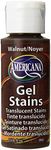 DecoArt Americana Acrylic Gel Stains Paint, 2-Ounce, Walnut