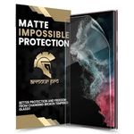 ArmourPro Screen Protector for Samsung Galaxy S22 Ultra 5G | Matte 4 Layer Nano Fiber Unbreakable Membrane, Case Friendly Full Edge to Edge Protection & Installation Kit