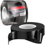 Xtremeauto Self Amalgamating Tape 3 Pack - 19mm X 5M Plumbing Tape, Rubber Tape Self Amalgamating Waterproof Tape, Pipe Insulation Tape, Repair Sealing Joints, Black Electrical Tape Waterproof