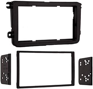 Metra95-9011B Double DIN Mount Kit for 2005-Up Volkswagen Vehicles, (Matte Black)