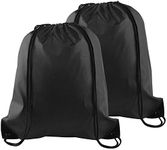 KUUQA 2 Pcs Drawstring Backpack Bag