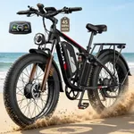 PUJH 6000W Dual Motor Ebike for Adu