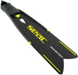 Seac Booster Freedive Fins - Black, 6.5-7