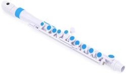 Nuvo jFlute 2.0, White/Blue