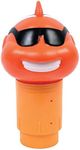 GAME,11439-BB, Clownfish Pool Chlorinator, 3"-Tablet Chlorine Dispenser, Five Tablet Capacity, Adjustable Dispensing Rate, above- or Inground Pool Use, Orange