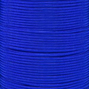 Paracord Planet Solid Color 550lb Paracord – 7 Strand Type III Nylon Cord for Indoor and Outdoor Tasks – Electric Blue (100 ft)