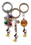 Mickey Mouse keyring - various designs