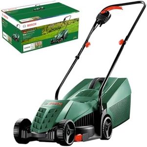 Bosch Corded Lawnmower EasyRotak 32-225 (1200 Watt, Cutting Width: 32 cm, 31-Litre Grass Box, Suitable for Quick and Easy Mowing with Tidy Edges)