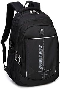 goldwheat School Backpacks Student Bookbag Shoulder Daypack Casual Travel Back Pack for Teen Boys