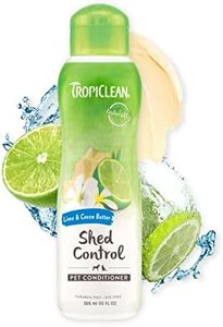 Tropiclean Lime and Cocoa Butter Shed Control Conditioner for Dogs 355ml