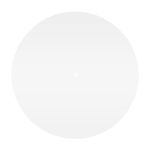 Turntable Slipmat - White