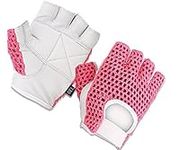 Gel Padded Leather Gym Gloves Fitne