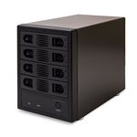 Syba SY-ENC50104 4 Bay 3.5” Sata III HDD Non-Raid Enclosure – Supports USB 3.0 & eSATA Interface