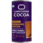 Christopher Cocoa, Drinking Chocolate Cocoa Powder, Dark No Sugar, 200g