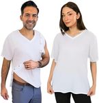Post Surgery Shirt with Discreet Le
