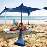 SUN NINJA Pop Up Beach Tent Sun She